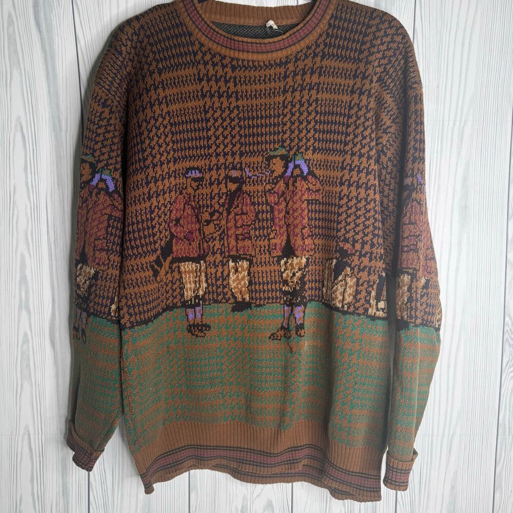 Vintage 1980s/1990s Tricots St. Raphael Golf Knit Pullover USA Medium Rare - Picture 4 of 8